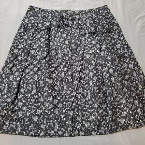 Black, Gray & White Skirt